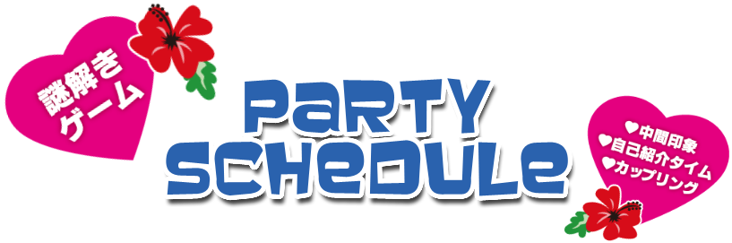 PARTY SCHEDULE
